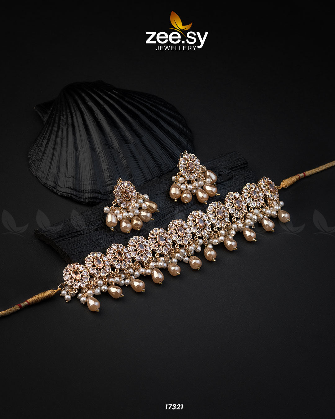 Blooming Flower Necklace - Necklace Sets 