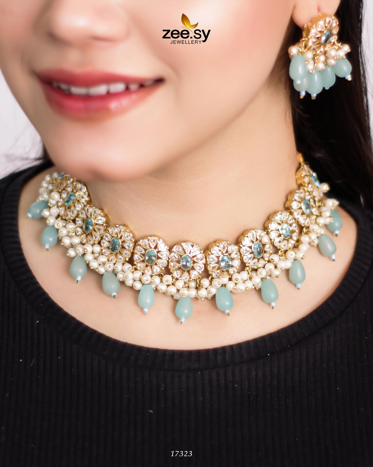 Blooming Flower Necklace - Necklace Sets 