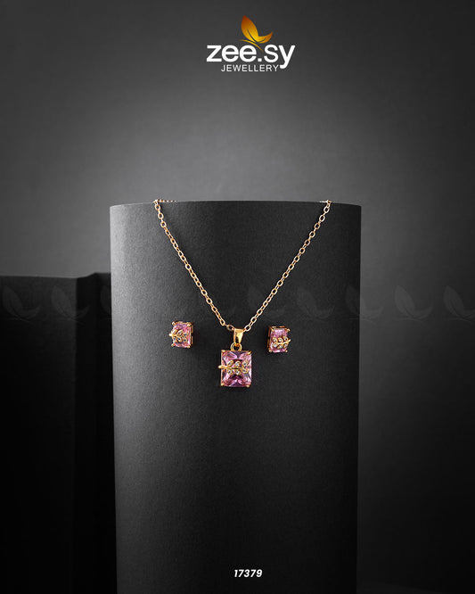 Cubic Sterling Pendant - Necklace Sets 