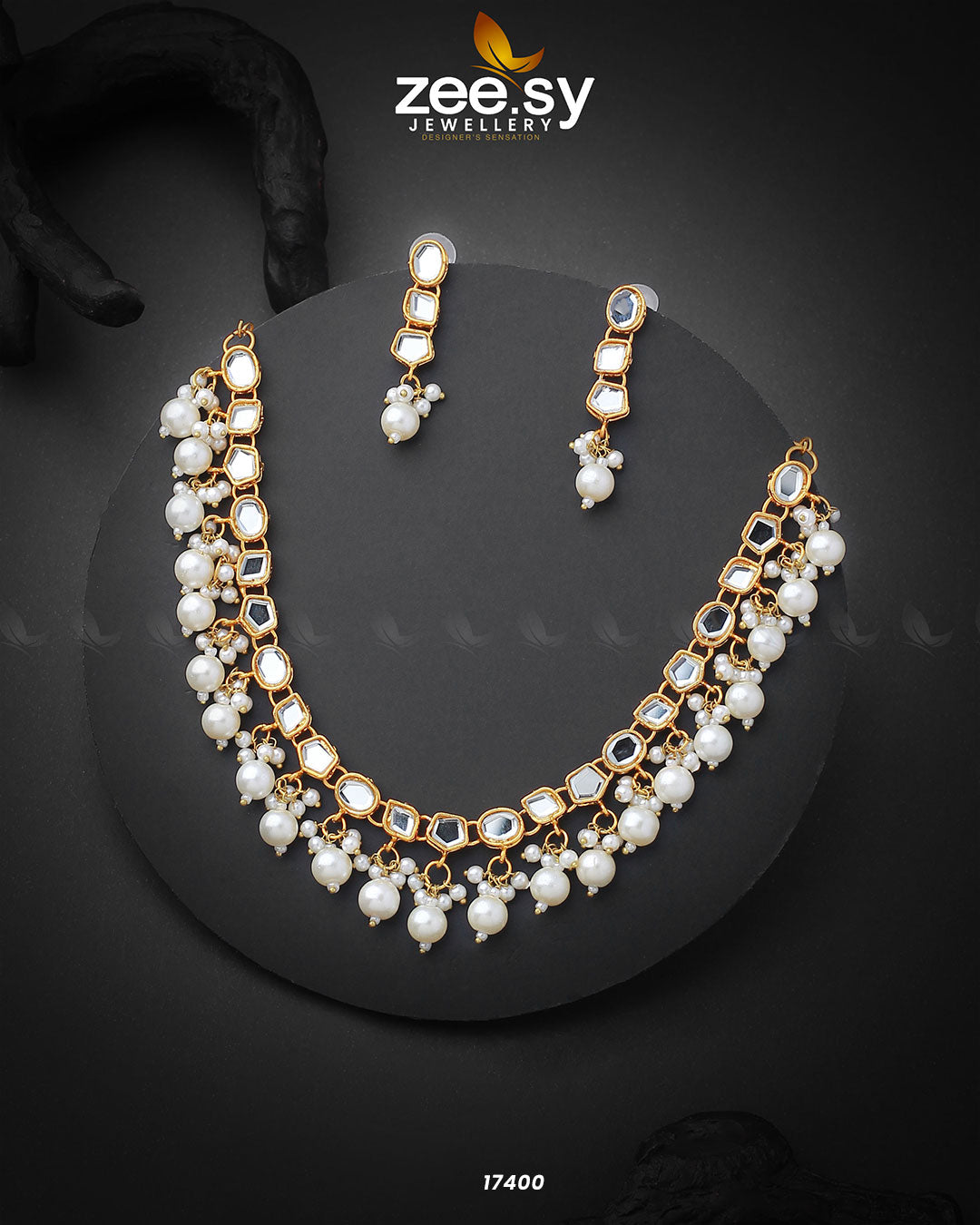 Naqsh Necklace - Necklace Sets 