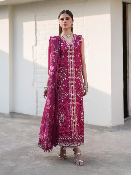 Bin Ilyas | Heritage Dore | 174-A - Luxury Dress - available at Maria Faisal in UK and USA.