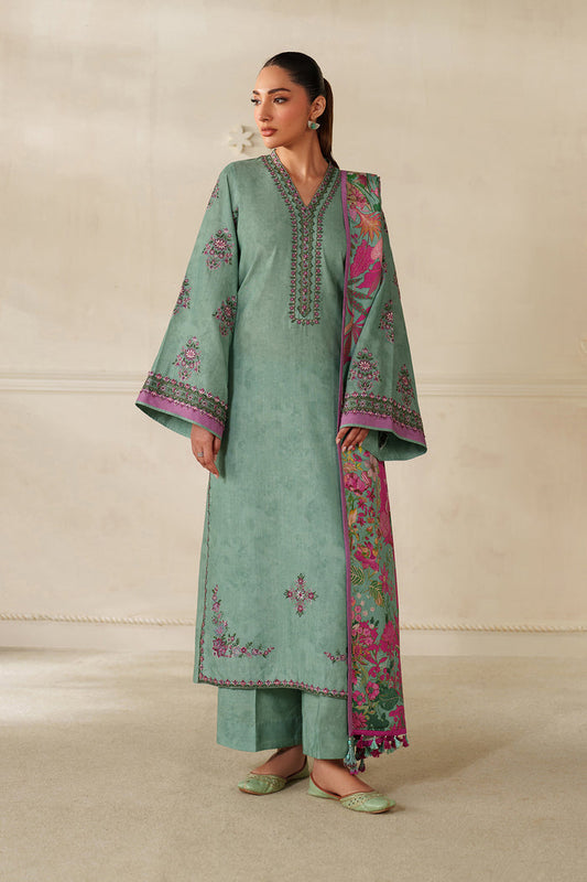 Baroque | Luxury Pret 25 | UF-4343 - Formal Dress - available at Maria Faisal in UK and USA.