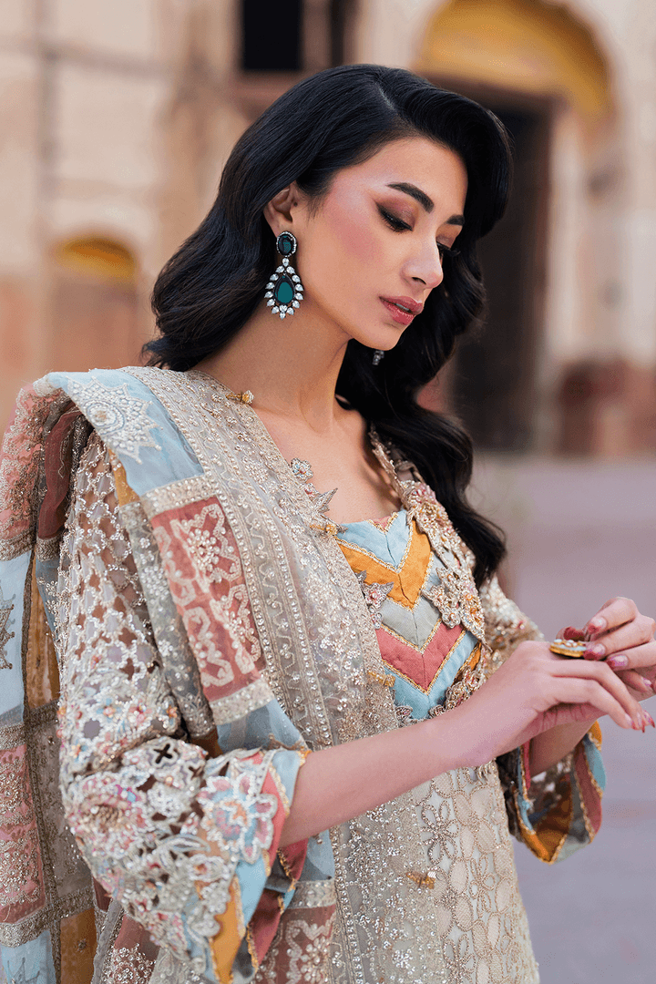 Iznik | Luxury Chiffon | ILC-02 by Maria Faisal - Registered Vendor of : Iznik - type : Ladies Clothes - 100% original wedding dresses