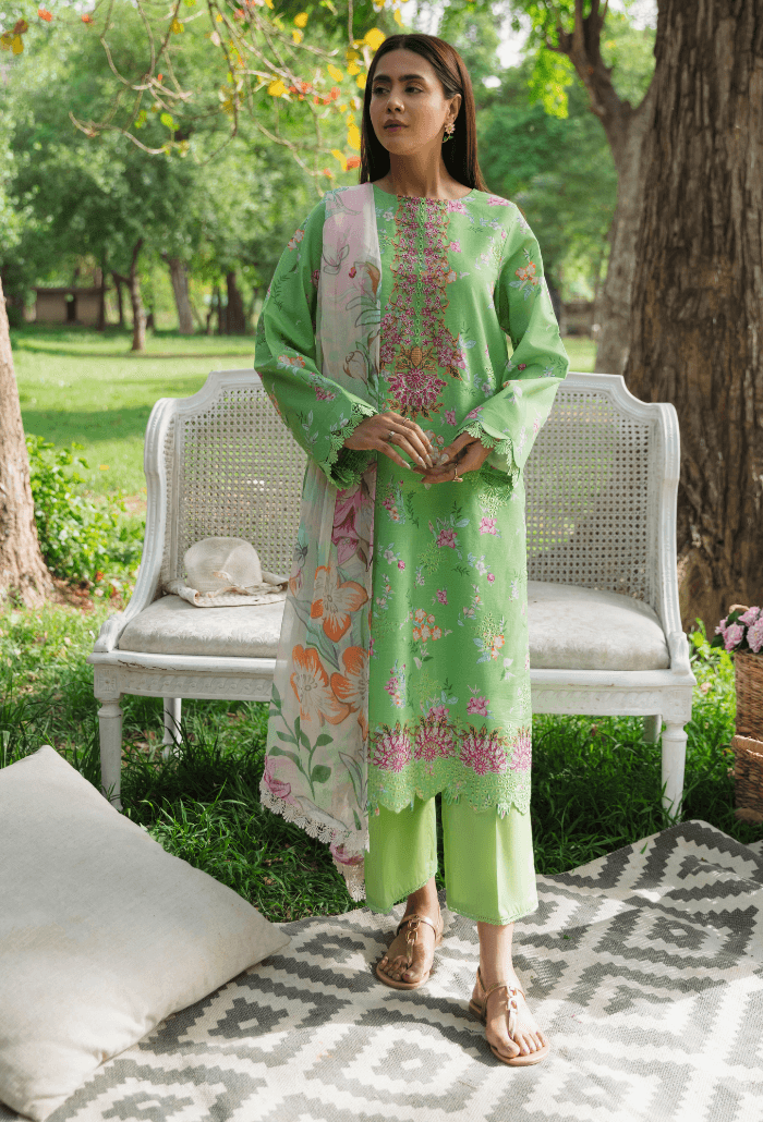 Hum Dum | Summer Breeze 25 | D08 by Maria Faisal - Registered Vendor of : Hum Dum - type : Ladies Clothes - 100% original wedding dresses