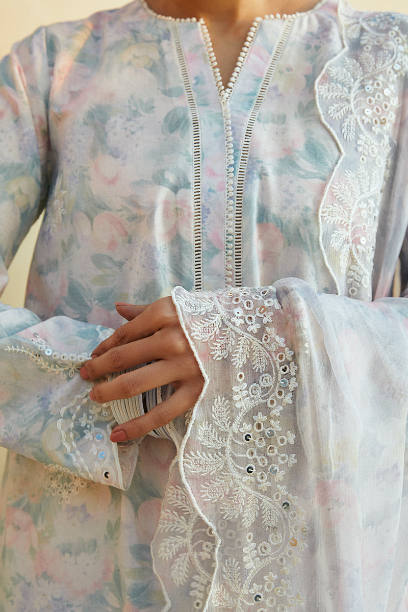 Cross Stitch | Premium Lawn 24 | VIOLA PEARL - Ladies Clothes - Maria Faisal