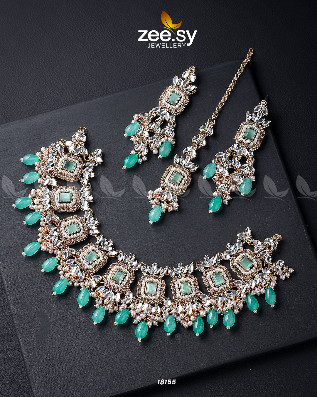Stephanotis Necklace Set - Necklace Sets 