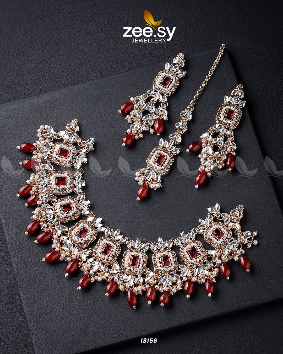 Stephanotis Necklace Set - Necklace Sets 