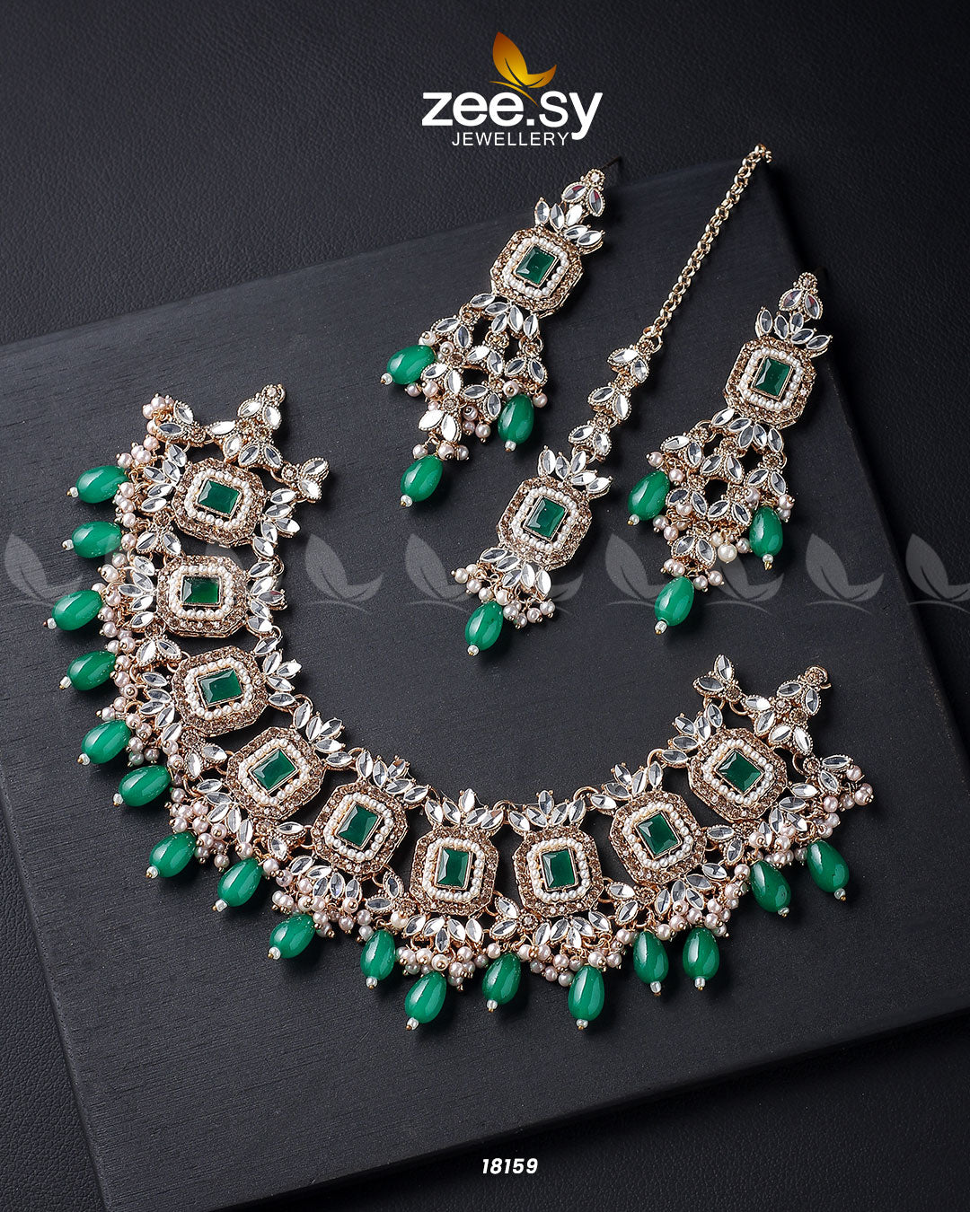 Stephanotis Necklace Set - Necklace Sets 