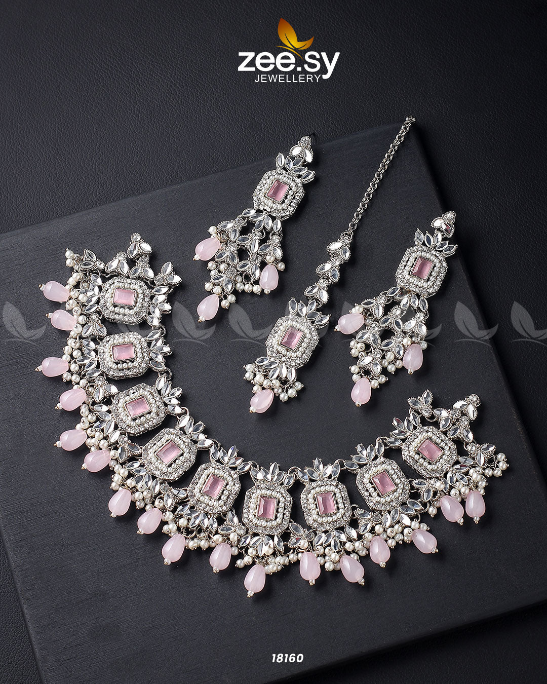Stephanotis Necklace Set - Necklace Sets 