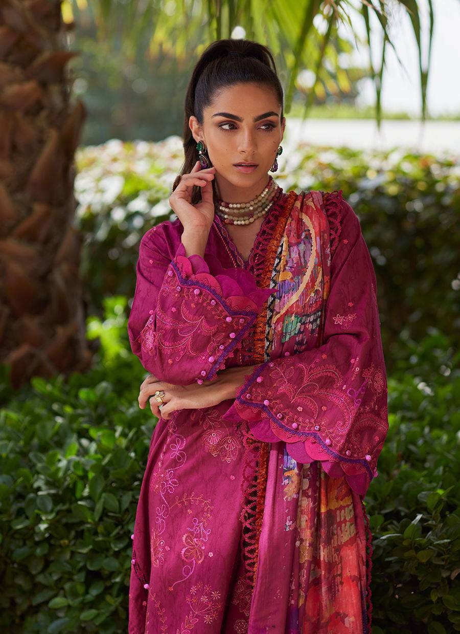 Farah Talib Aziz | WES - Luxury Unstitched 2025 | Betty Berry by Maria Faisal - Registered Vendor of : Farah Talib Aziz - type : Ladies Clothes - 100% original wedding dresses