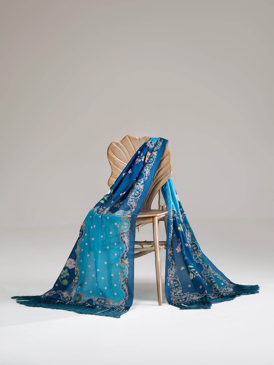 Bin Ilyas | Amour Luxury Lawn 26 | 184-A - Luxury Dress - available at Maria Faisal in UK and USA.