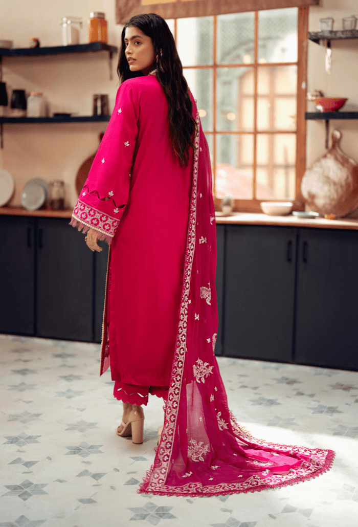 Humdum | Lala Rukh Lawn | Lalarukh - D06 by Maria Faisal - Registered Vendor of : Humdum - type : Ladies Clothes - 100% original wedding dresses