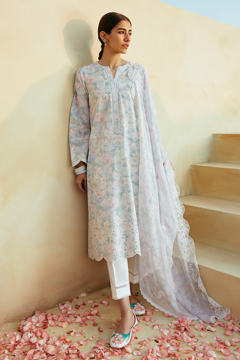 Cross Stitch | Premium Lawn 24 | VIOLA PEARL - Ladies Clothes - Maria Faisal