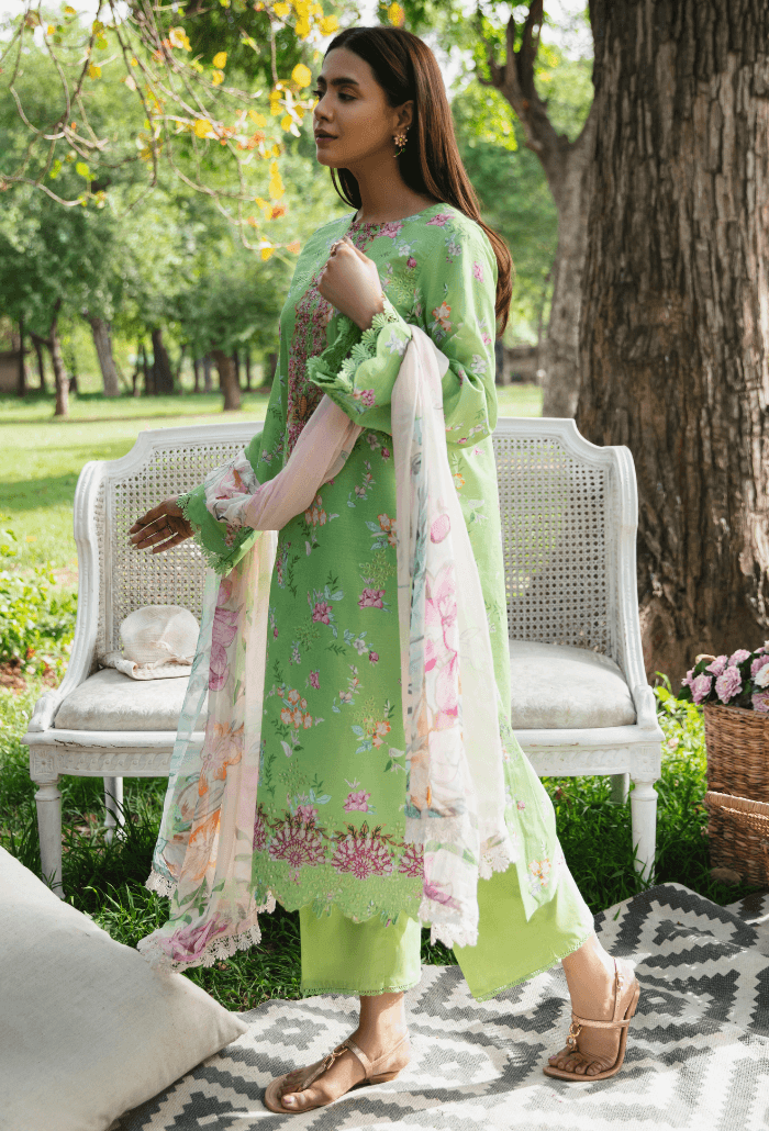 Hum Dum | Summer Breeze 25 | D08 by Maria Faisal - Registered Vendor of : Hum Dum - type : Ladies Clothes - 100% original wedding dresses