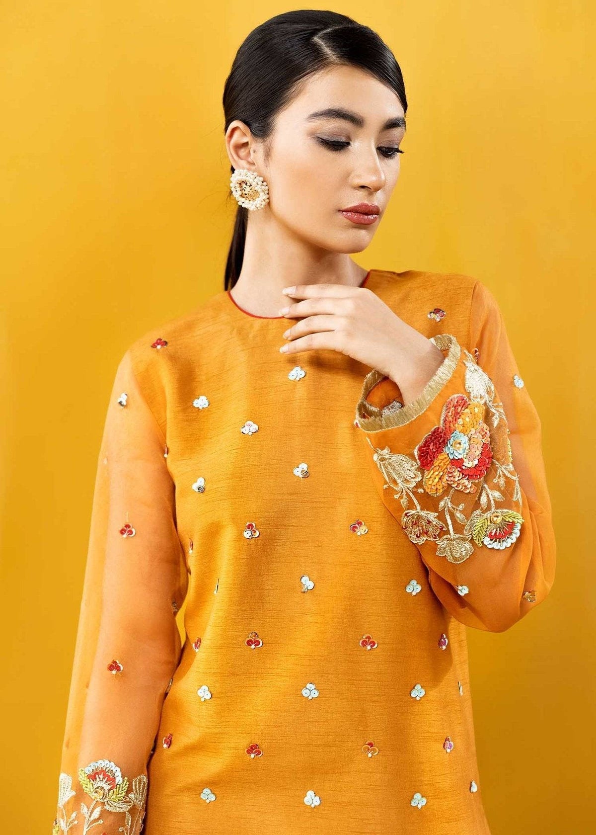 Hana | Vibrant Beyond | Floral Fantasy-VB-1002 by Maria Faisal - Registered Vendor of : Hana - type : Ladies Clothes - 100% original wedding dresses