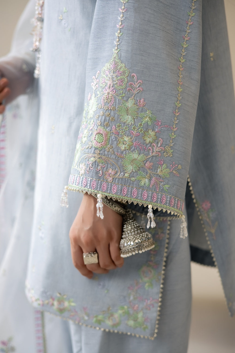 Enzo | Lune Des Fleurs | ESME - Formal Dress - available at Maria Faisal in UK and USA.