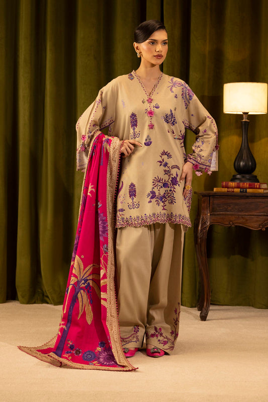 Sana Safinaz | Muzlin Winter 25 | 019A - Casual Dress - available at Maria Faisal in UK and USA.
