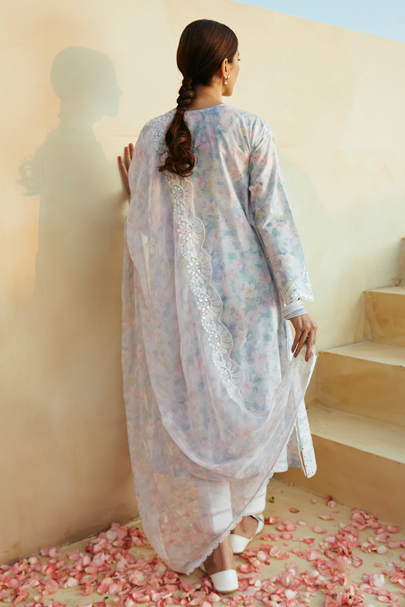 Cross Stitch | Premium Lawn 24 | VIOLA PEARL - Ladies Clothes - Maria Faisal