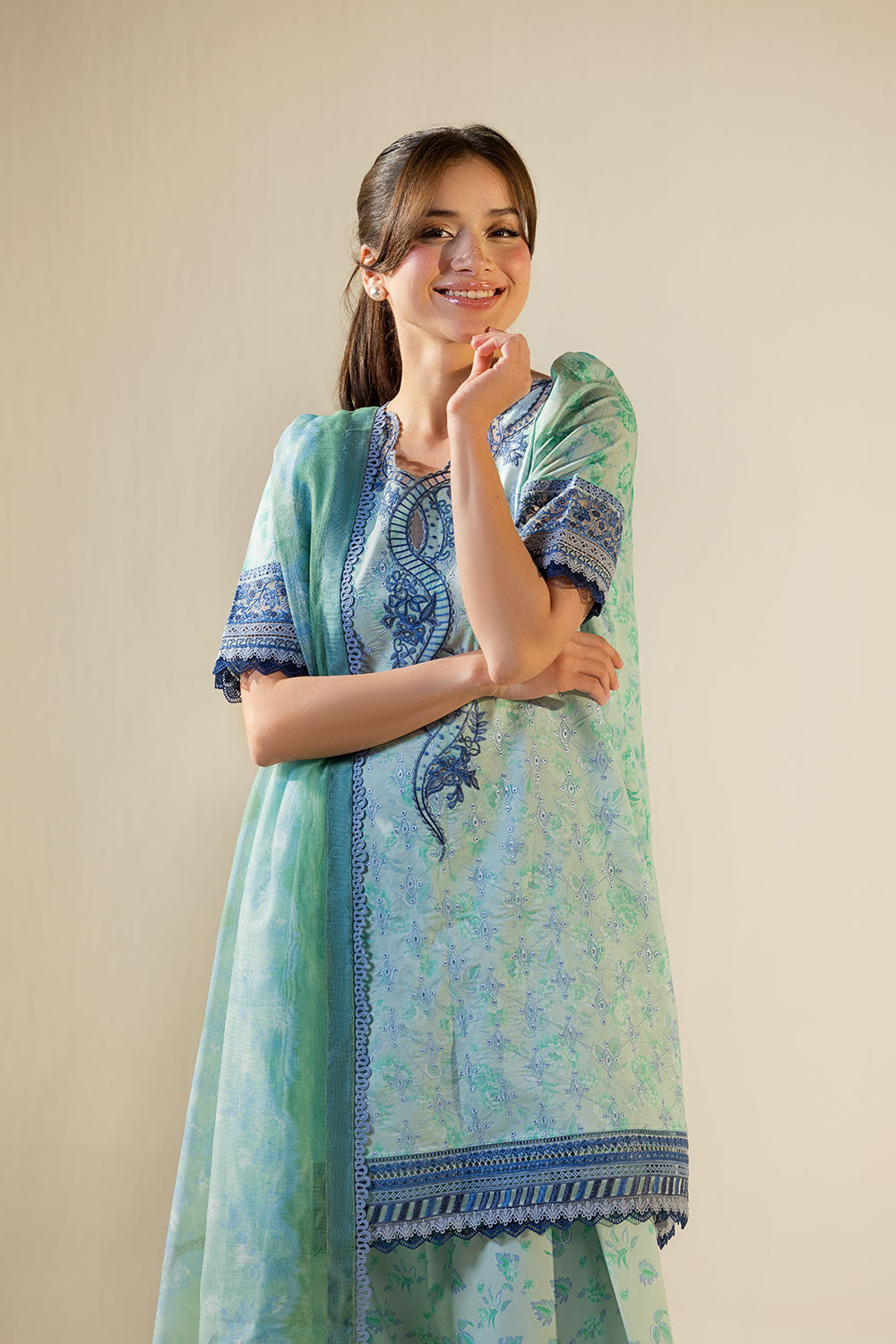 Sobia Nazir | Vital 26 | 1B - Luxury Dress - available at Maria Faisal in UK and USA.