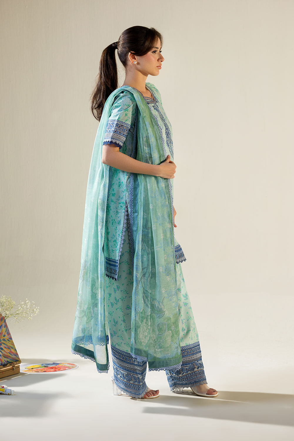 Sobia Nazir | Vital 26 | 1B - Luxury Dress - available at Maria Faisal in UK and USA.