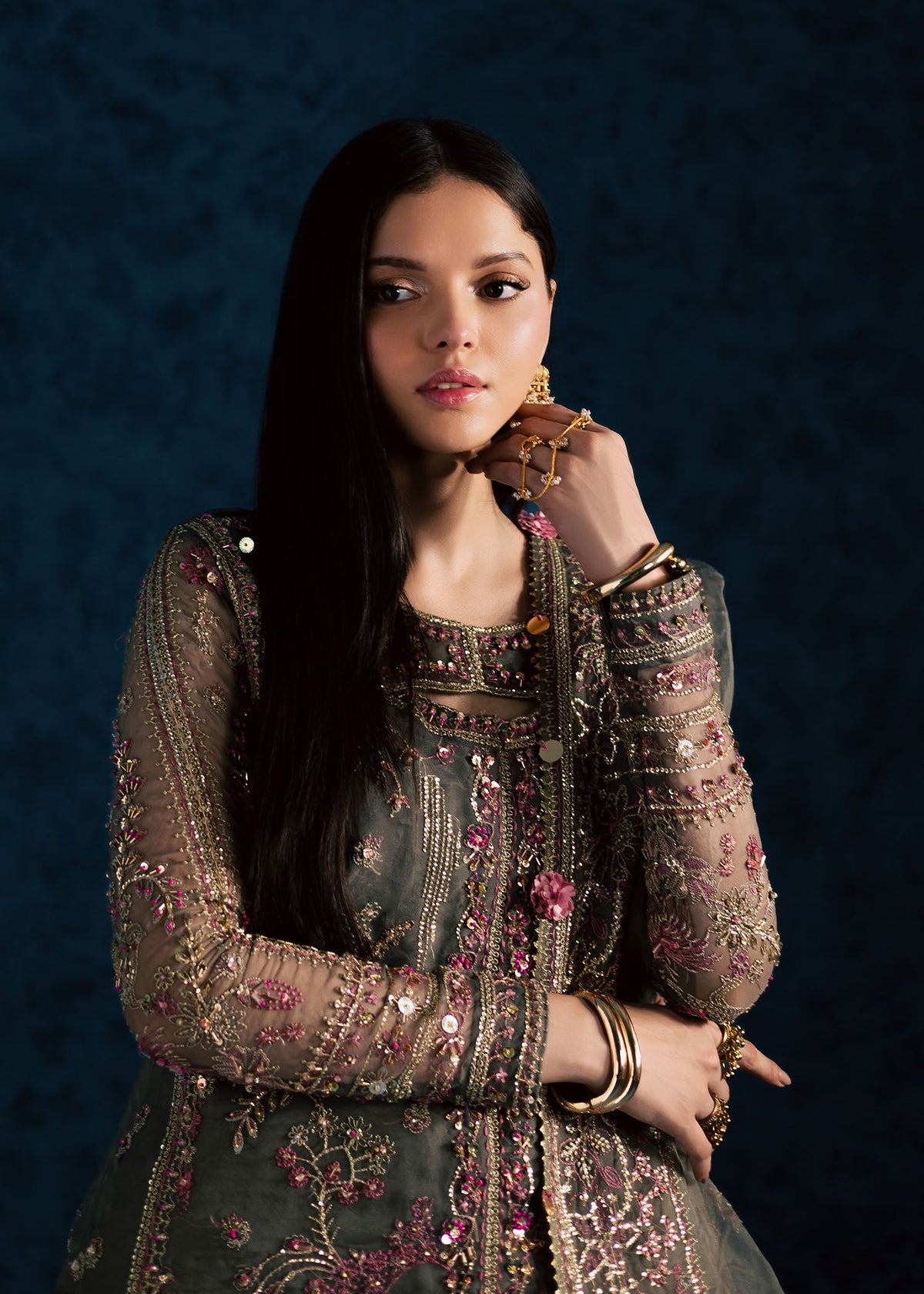 Maria Osama Khan | Lamhay Wedding Festive | SAHAR - Wedding Dress - available at Maria Faisal in UK and USA.