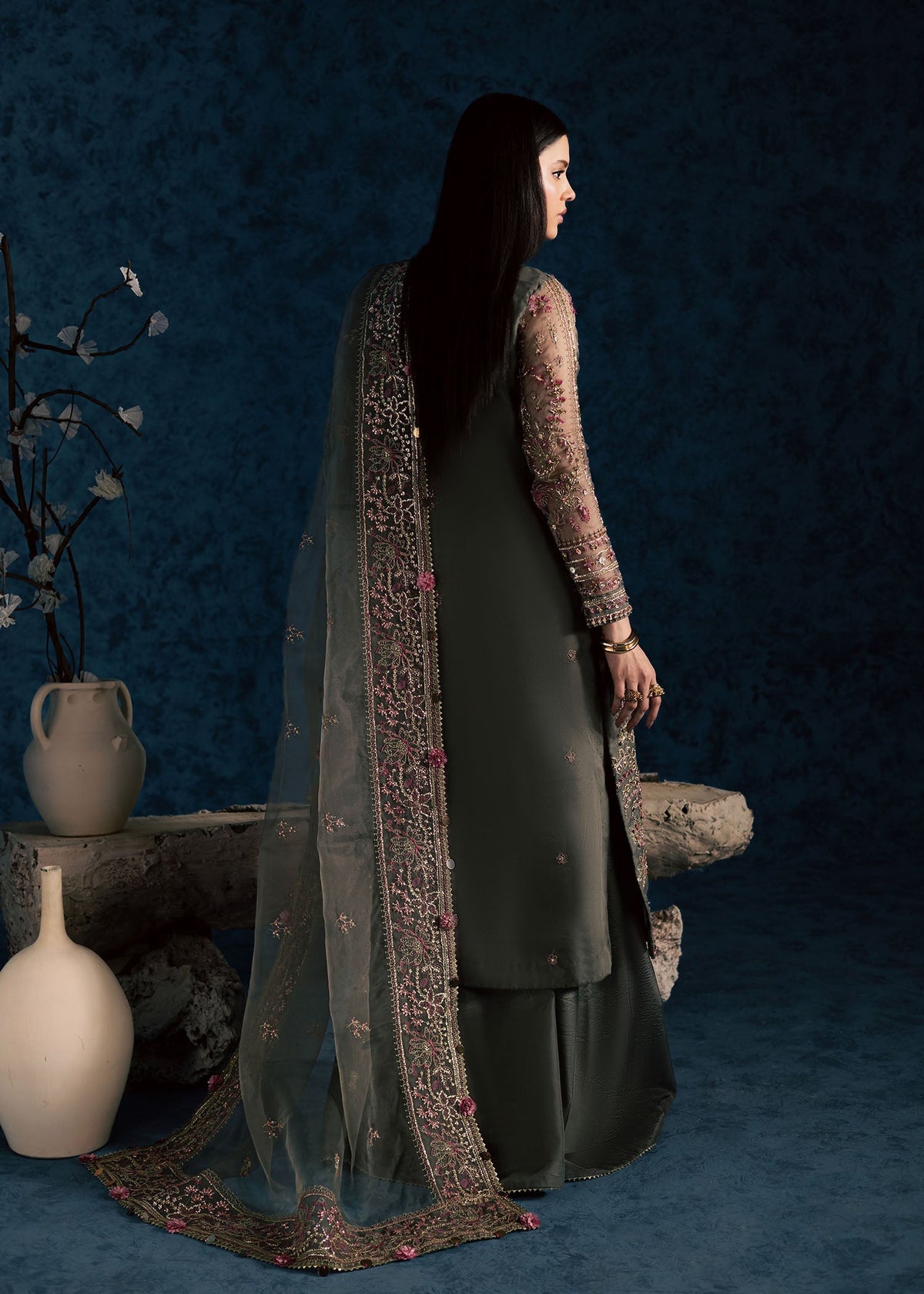 Maria Osama Khan | Lamhay Wedding Festive | SAHAR - Wedding Dress - available at Maria Faisal in UK and USA.