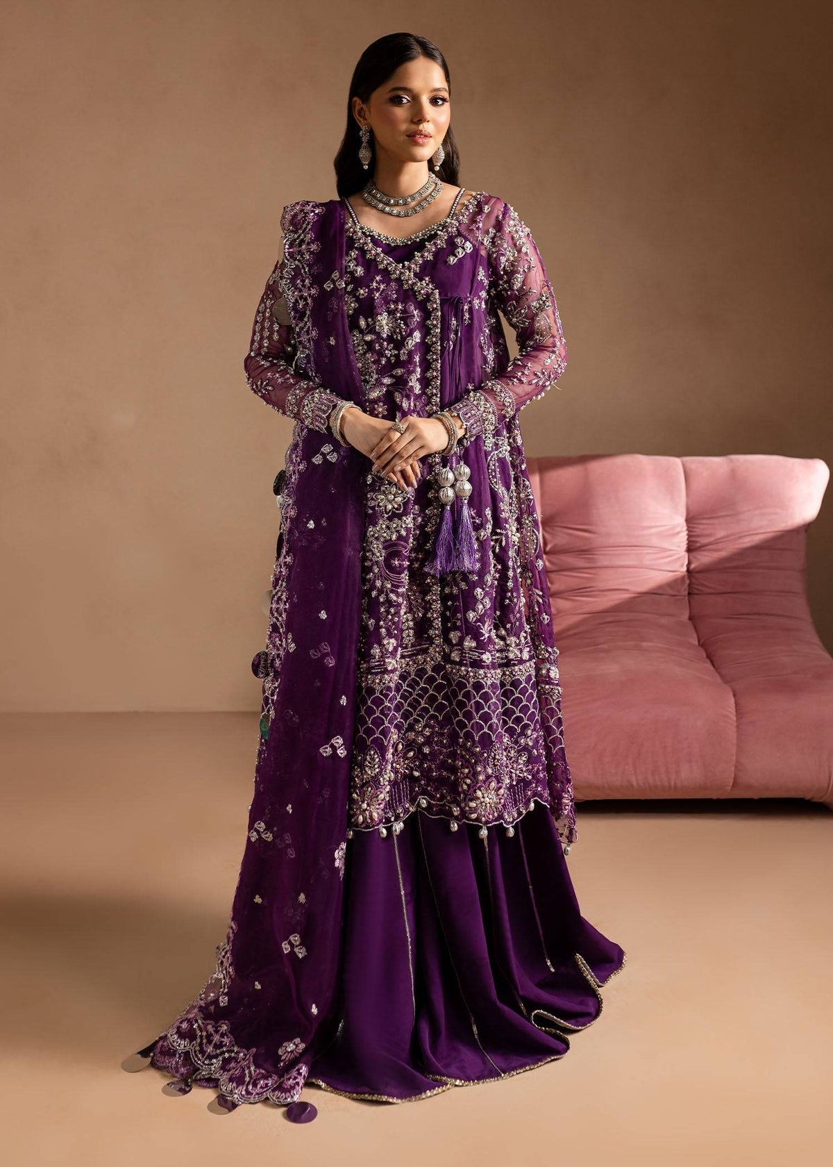Maria Osama Khan | Lamhay Wedding Festive | Sheesham by Maria Faisal - Registered Vendor of : Maria Osama Khan - type : Ladies Clothes - 100% original wedding dresses