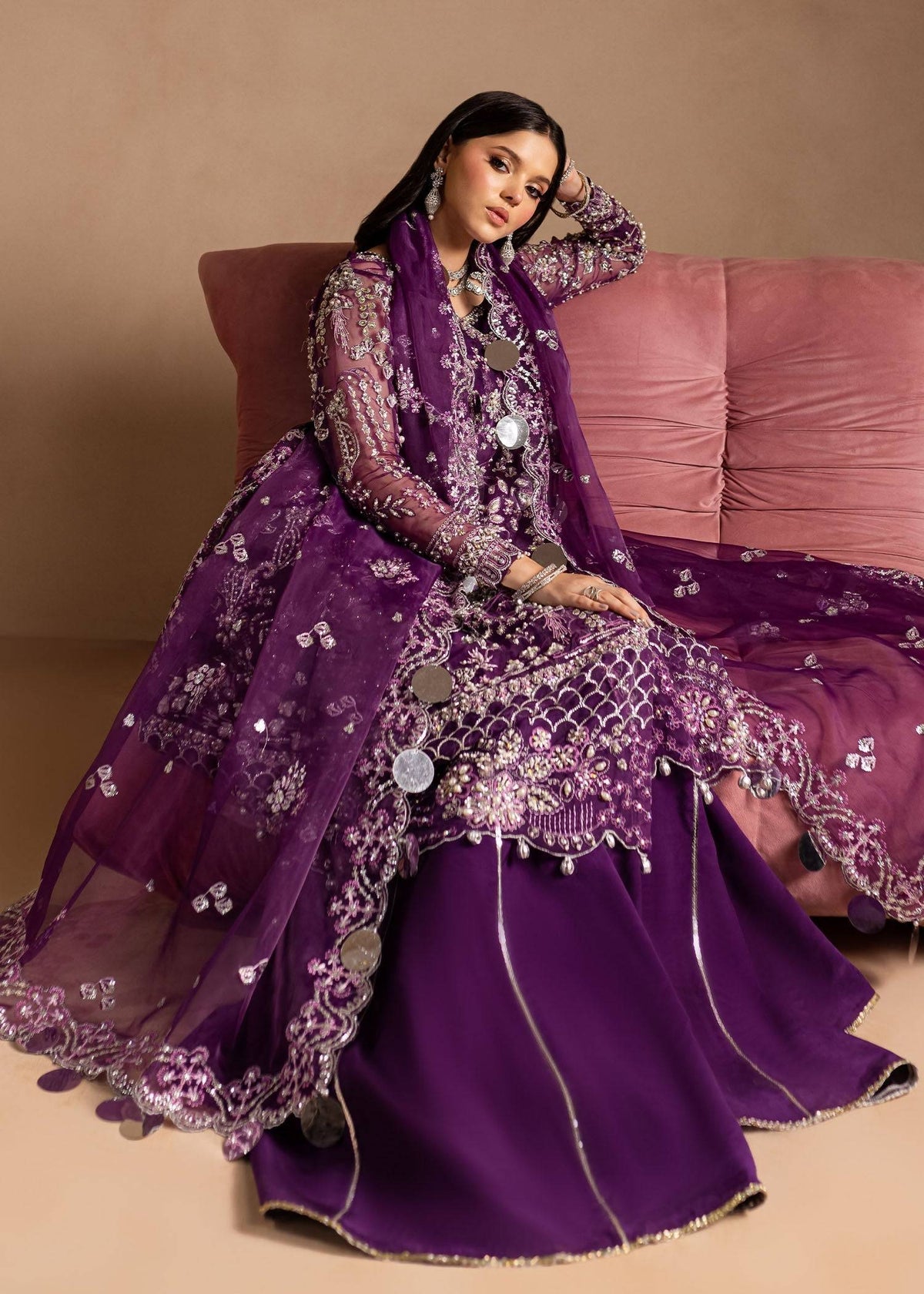 Maria Osama Khan | Lamhay Wedding Festive | Sheesham by Maria Faisal - Registered Vendor of : Maria Osama Khan - type : Ladies Clothes - 100% original wedding dresses