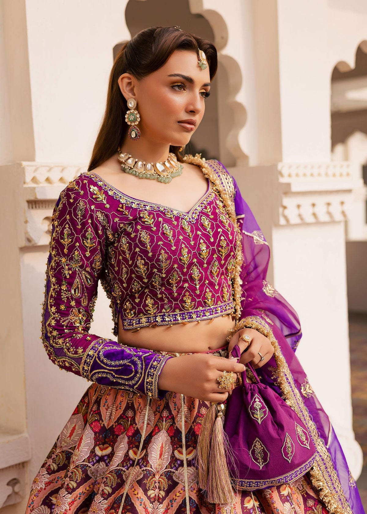 Maria Osama Khan | Khawabeedah Wedding Formals | Shireen - Dress - available at Maria Faisal in UK and USA.