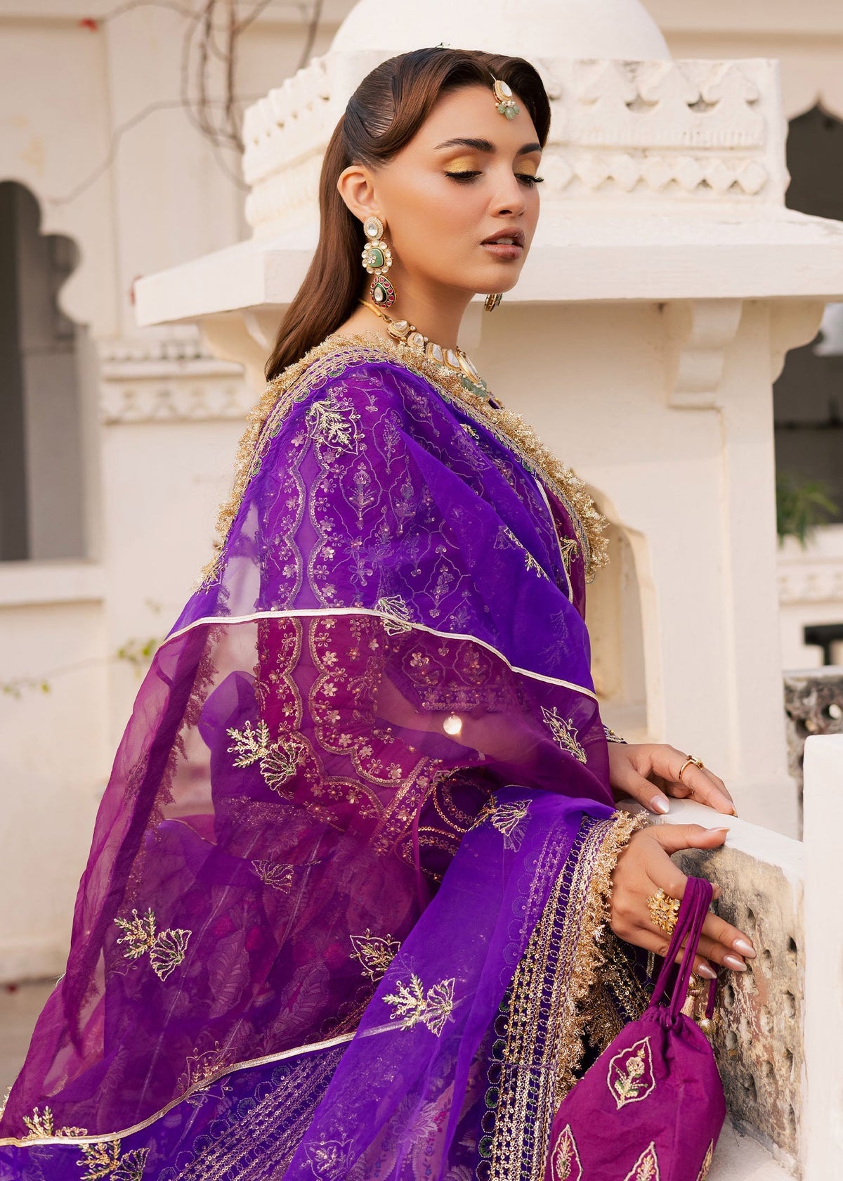 Maria Osama Khan | Khawabeedah Wedding Formals | Shireen - Dress - available at Maria Faisal in UK and USA.