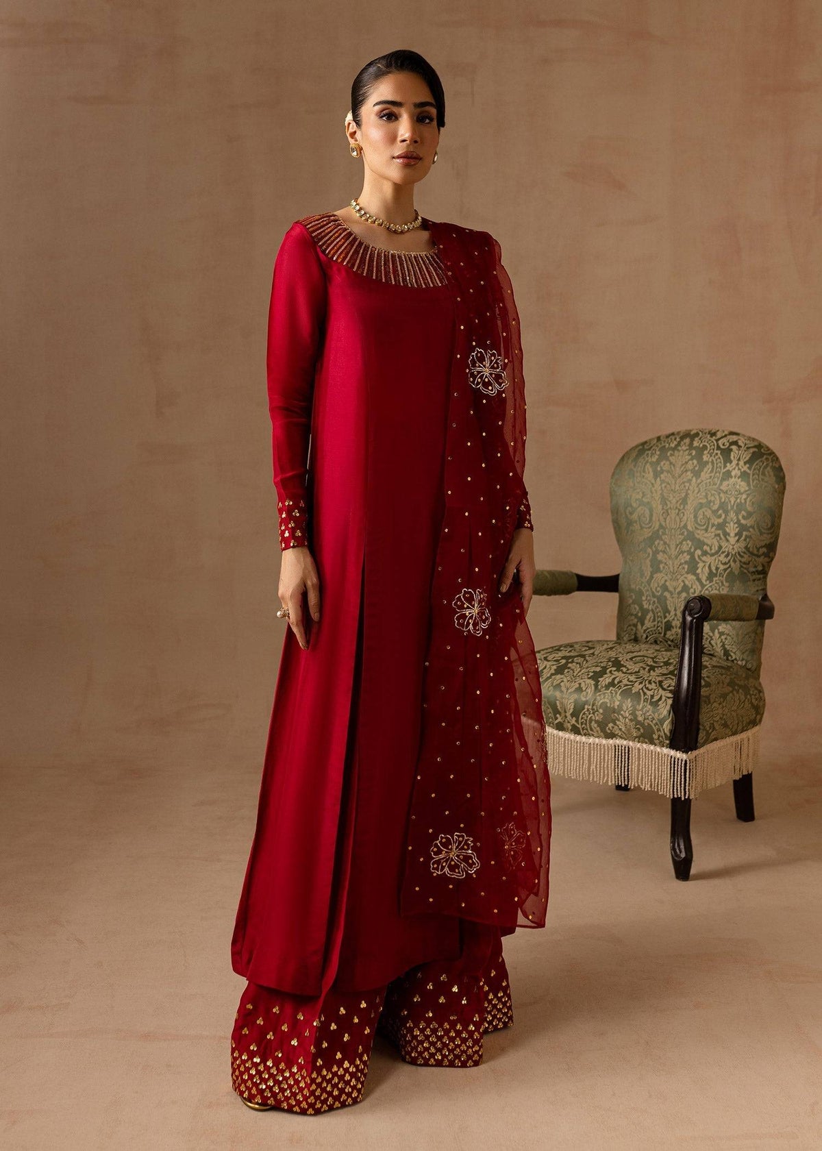 Maria Osama Khan | Noir Bliss Luxury Formals | Ruby by Maria Faisal - Registered Vendor of : Maria Osama Khan - type : Ladies Clothes - 100% original wedding dresses