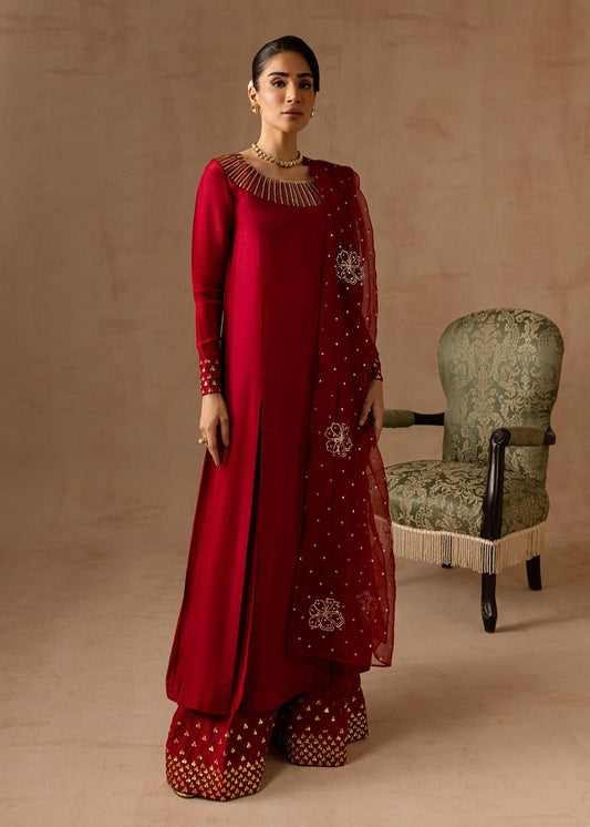 Maria Osama Khan | Noir Bliss Luxury Formals | Ruby by Maria Faisal - Registered Vendor of : Maria Osama Khan - type : Ladies Clothes - 100% original wedding dresses