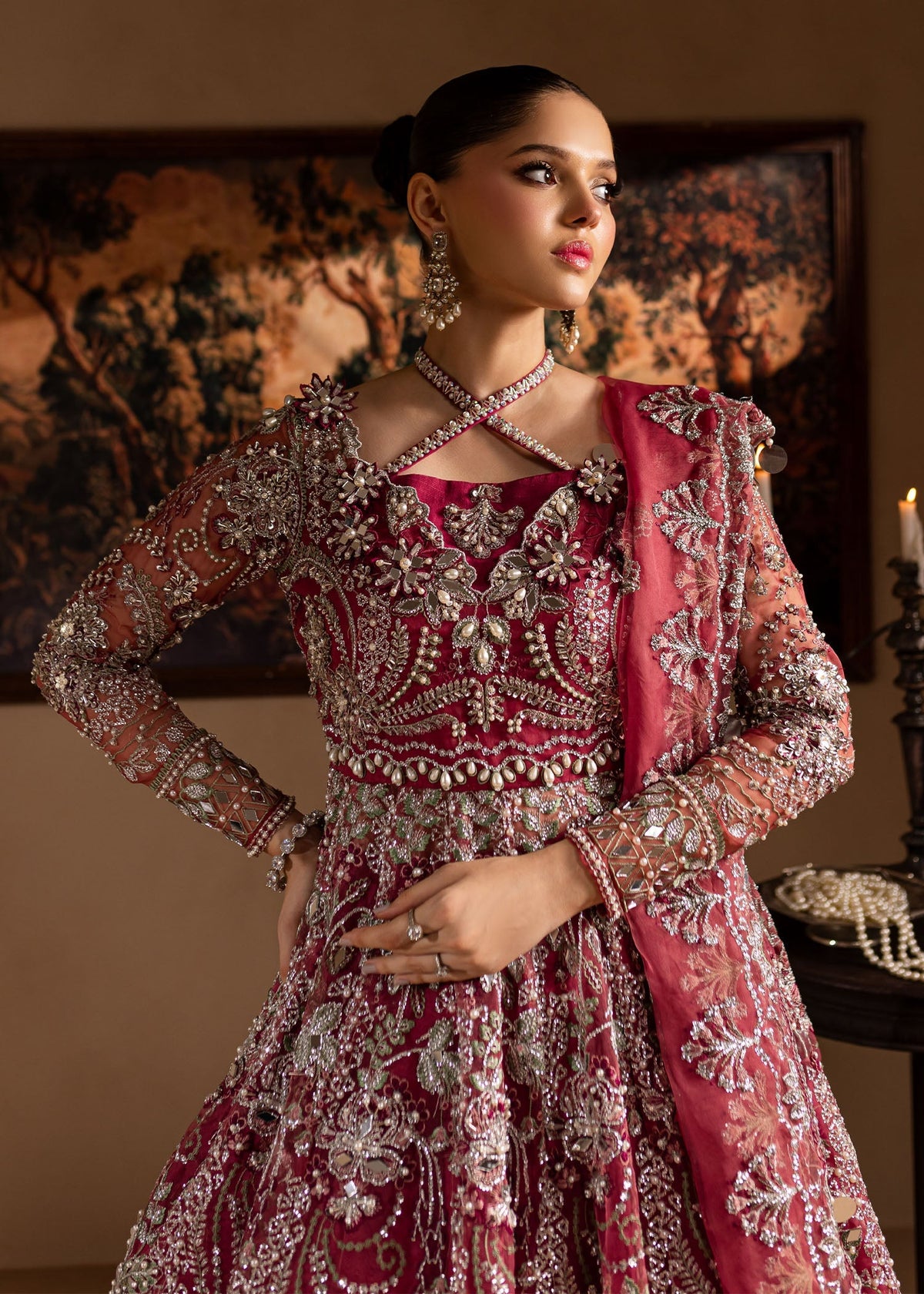 Maria Osama Khan | Lamhay Wedding Festive | Nayab by Maria Faisal - Registered Vendor of : Maria Osama Khan - type : Ladies Clothes - 100% original wedding dresses