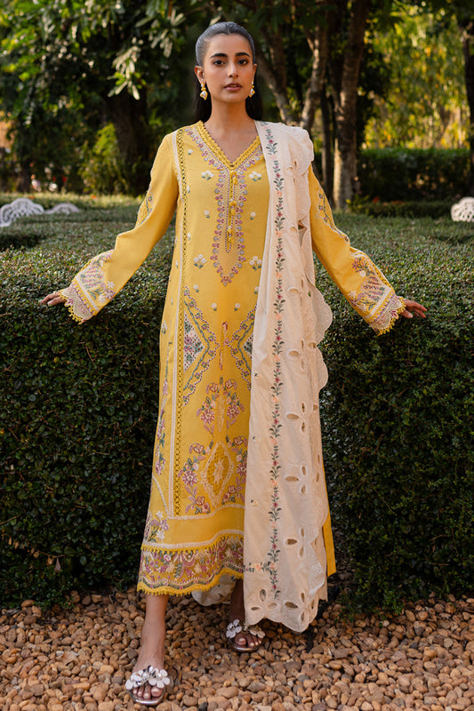 Qalamkar | Q Line Lawn 25 | QM-10 Olena by Maria Faisal - Registered Vendor of : Qalamkar - type : Ladies Clothes - 100% original wedding dresses