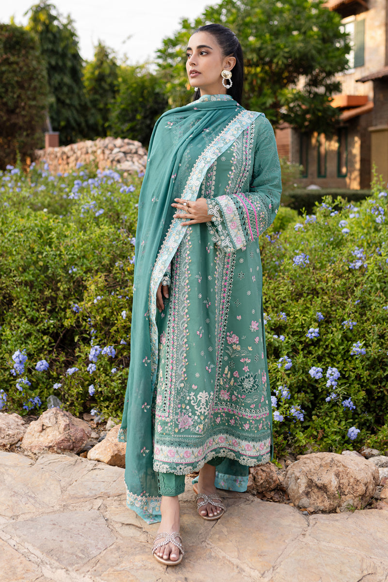 Qalamkar | Q Line Lawn 25 | QM-06 Omi by Maria Faisal - Registered Vendor of : Qalamkar - type : Ladies Clothes - 100% original wedding dresses