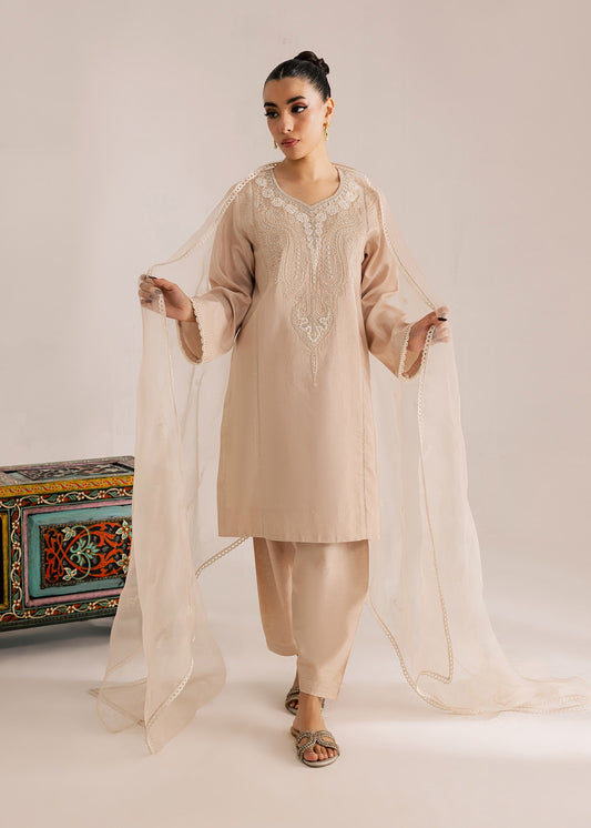 Sadaf Fawad Khan | Silk Luxury Pret 26 | Neesha - Dress - available at Maria Faisal in UK and USA.