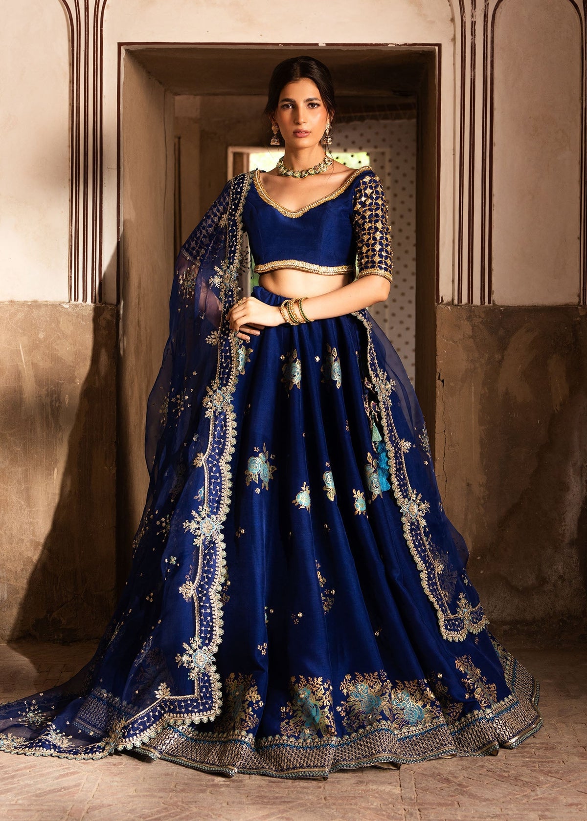 Sadaf Fawad Khan | Zeenat Formals 26 | Malaika - Formal Dress - available at Maria Faisal in UK and USA.