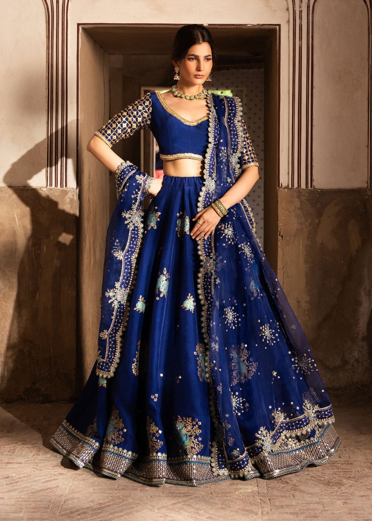 Sadaf Fawad Khan | Zeenat Formals 26 | Malaika - Formal Dress - available at Maria Faisal in UK and USA.