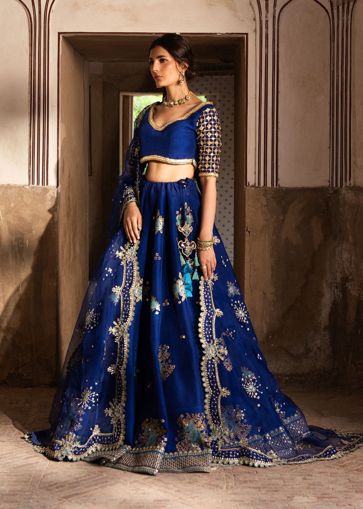 Sadaf Fawad Khan | Zeenat Formals 26 | Malaika - Formal Dress - available at Maria Faisal in UK and USA.