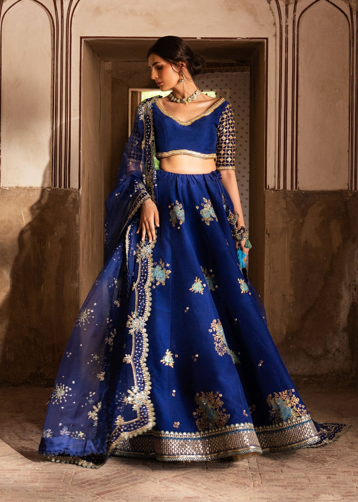 Sadaf Fawad Khan | Zeenat Formals 26 | Malaika - Formal Dress - available at Maria Faisal in UK and USA.