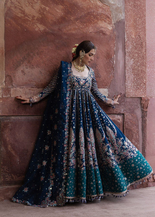 Hussain Rehar | the Doll House Festive Edit | Dill Afroz - Formal Dress - available at Maria Faisal in UK and USA.