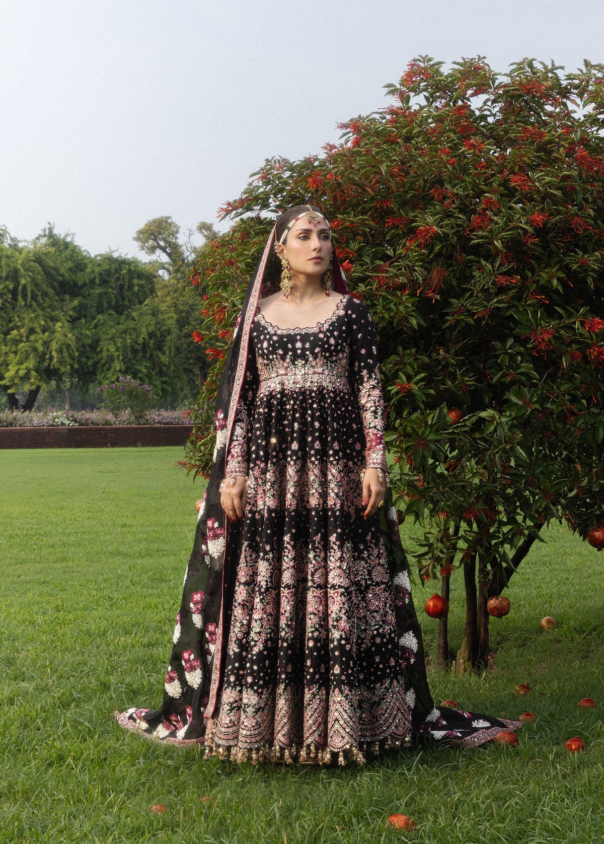 Hussain Rehar | the Doll House Festive Edit | Shahnoor - Formal Dress - available at Maria Faisal in UK and USA.