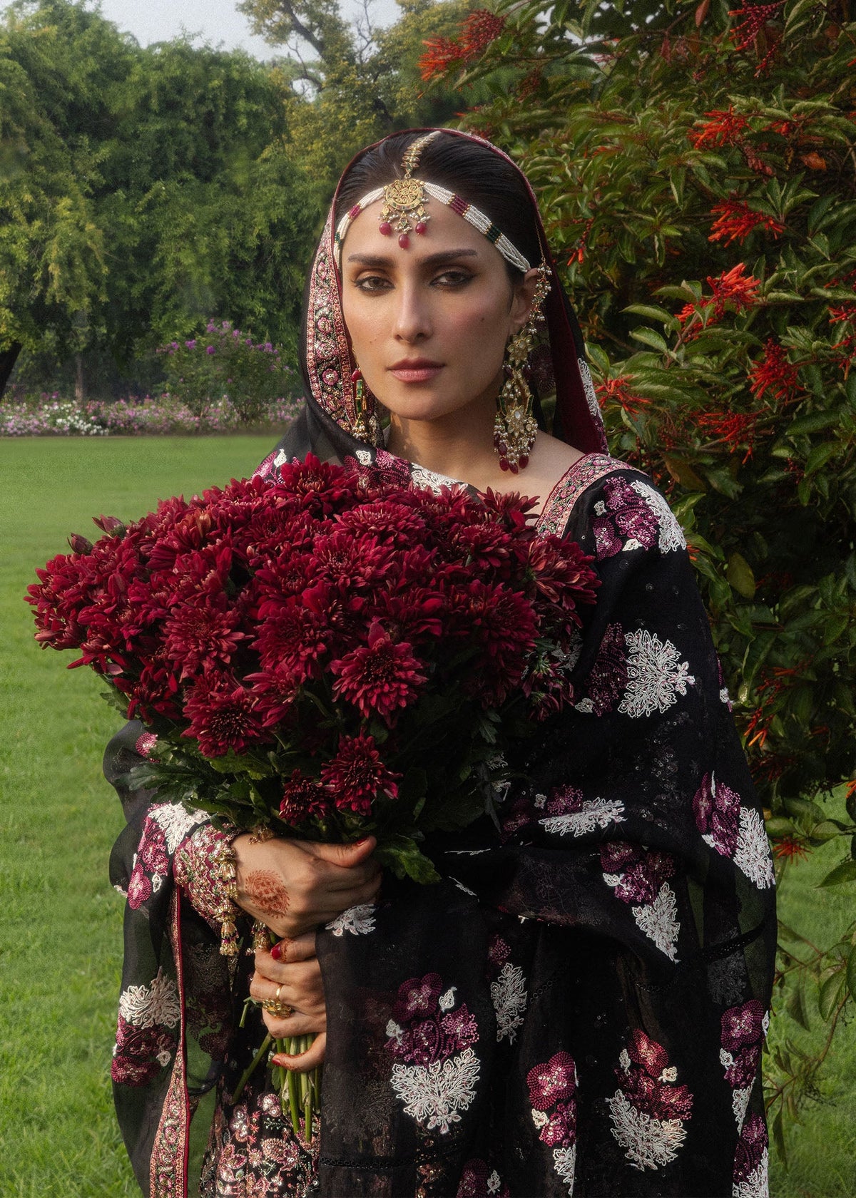 Hussain Rehar | the Doll House Festive Edit | Shahnoor - Formal Dress - available at Maria Faisal in UK and USA.