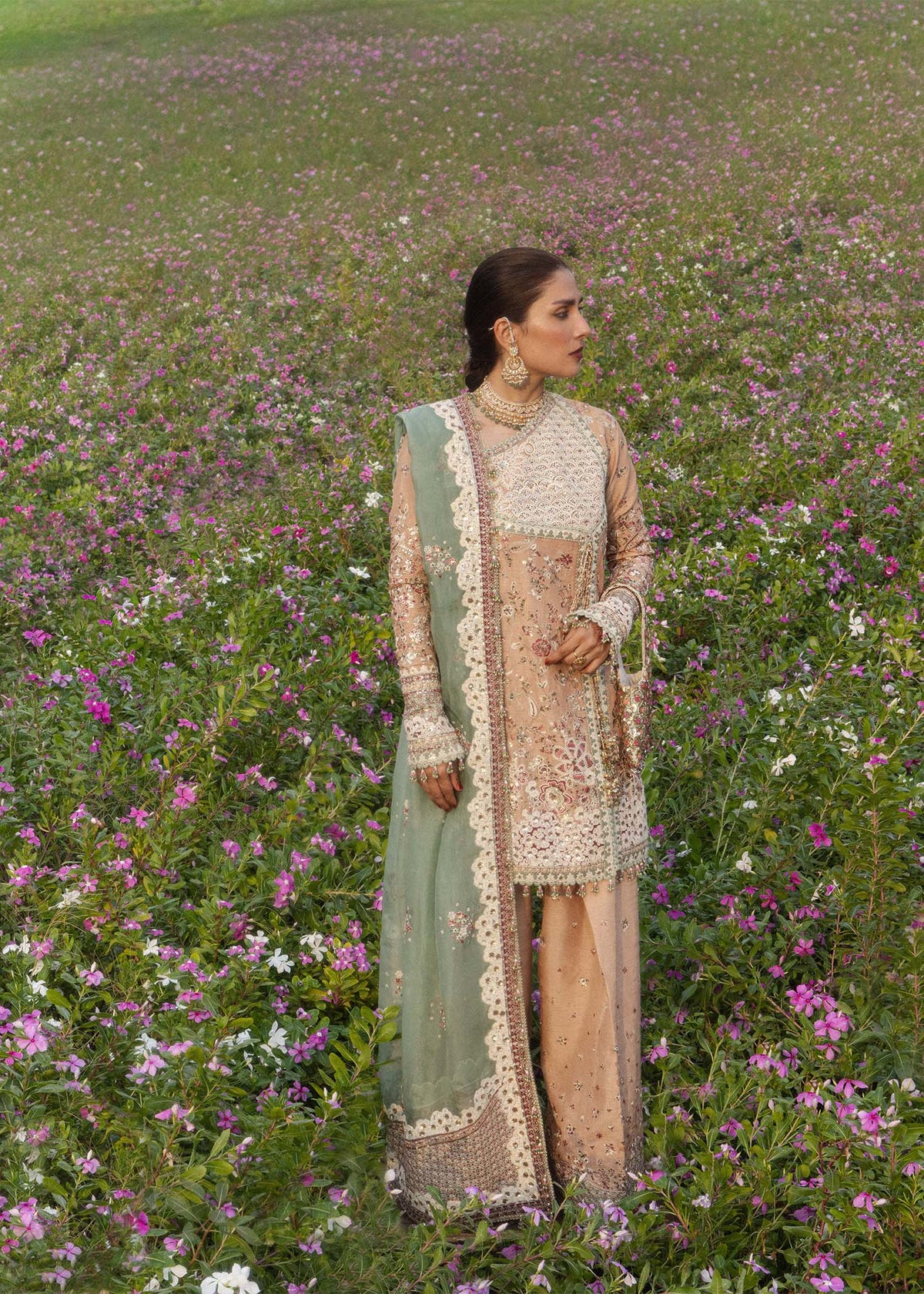 Hussain Rehar | the Doll House Festive Edit | Gohar - Ara - Formal Dress - available at Maria Faisal in UK and USA.