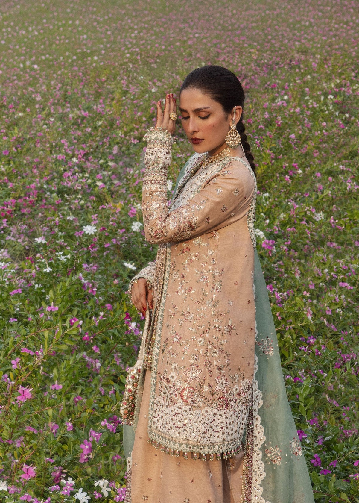 Hussain Rehar | the Doll House Festive Edit | Gohar - Ara - Formal Dress - available at Maria Faisal in UK and USA.