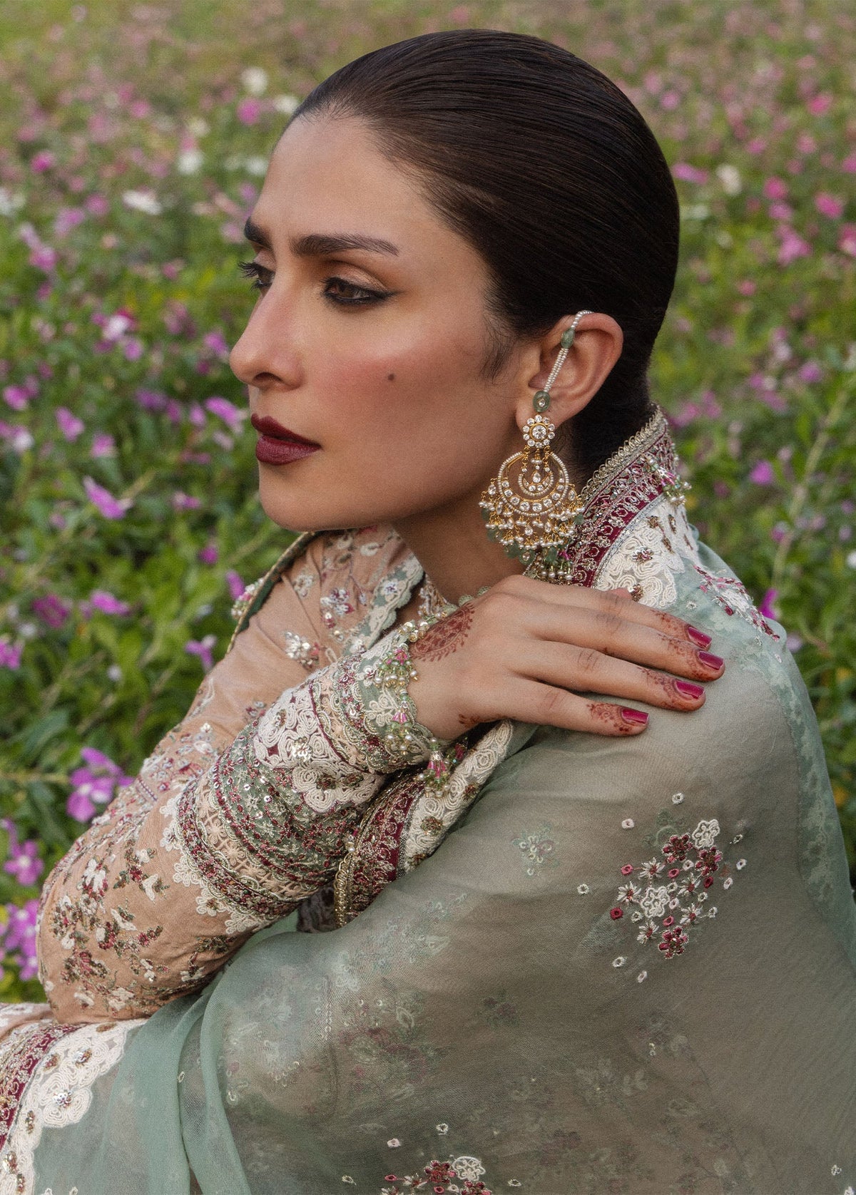 Hussain Rehar | the Doll House Festive Edit | Gohar - Ara - Formal Dress - available at Maria Faisal in UK and USA.