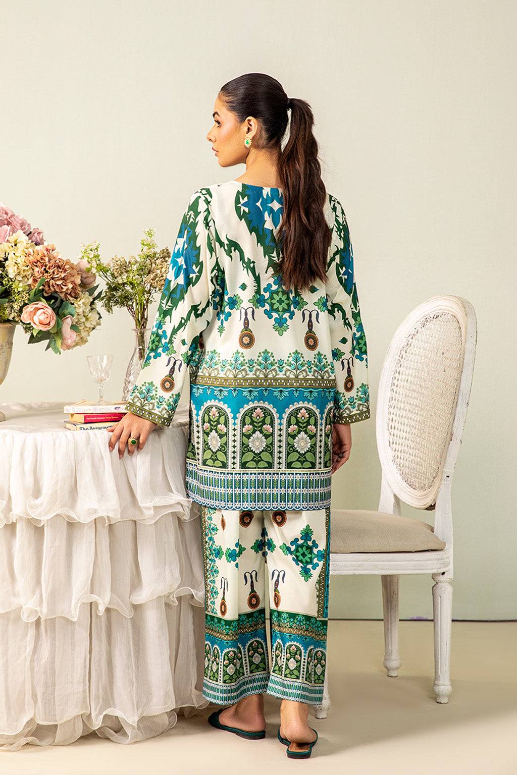 Meeral | Co Ords Sets | MBC-005 by Maria Faisal - Registered Vendor of : Meeral - type : Ladies Clothes - 100% original wedding dresses