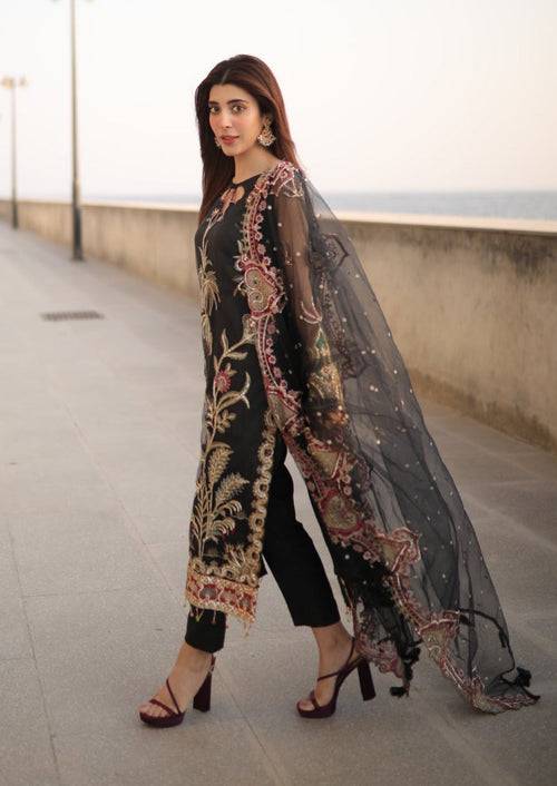 Meeral | Wedding Formals | Surmai - MD-01 by Maria Faisal - Registered Vendor of : Meeral - type : Ladies Clothes - 100% original wedding dresses
