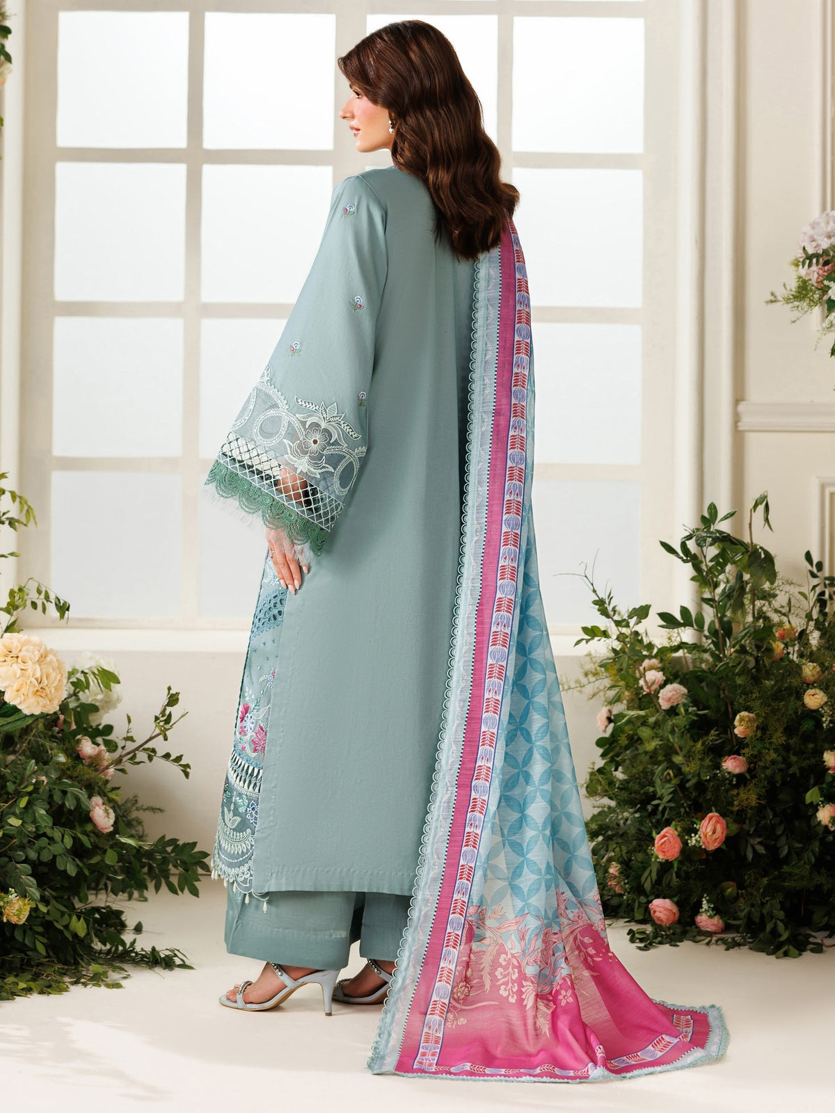 Parishay | Marbella Summer Lawn 26 | MB-11 - Luxury Dress - available at Maria Faisal in UK and USA.