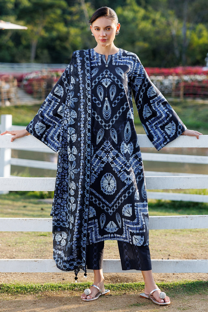 Jazmin | Summer Lawn 26 | USE-9318 - Dress - available at Maria Faisal in UK and USA.